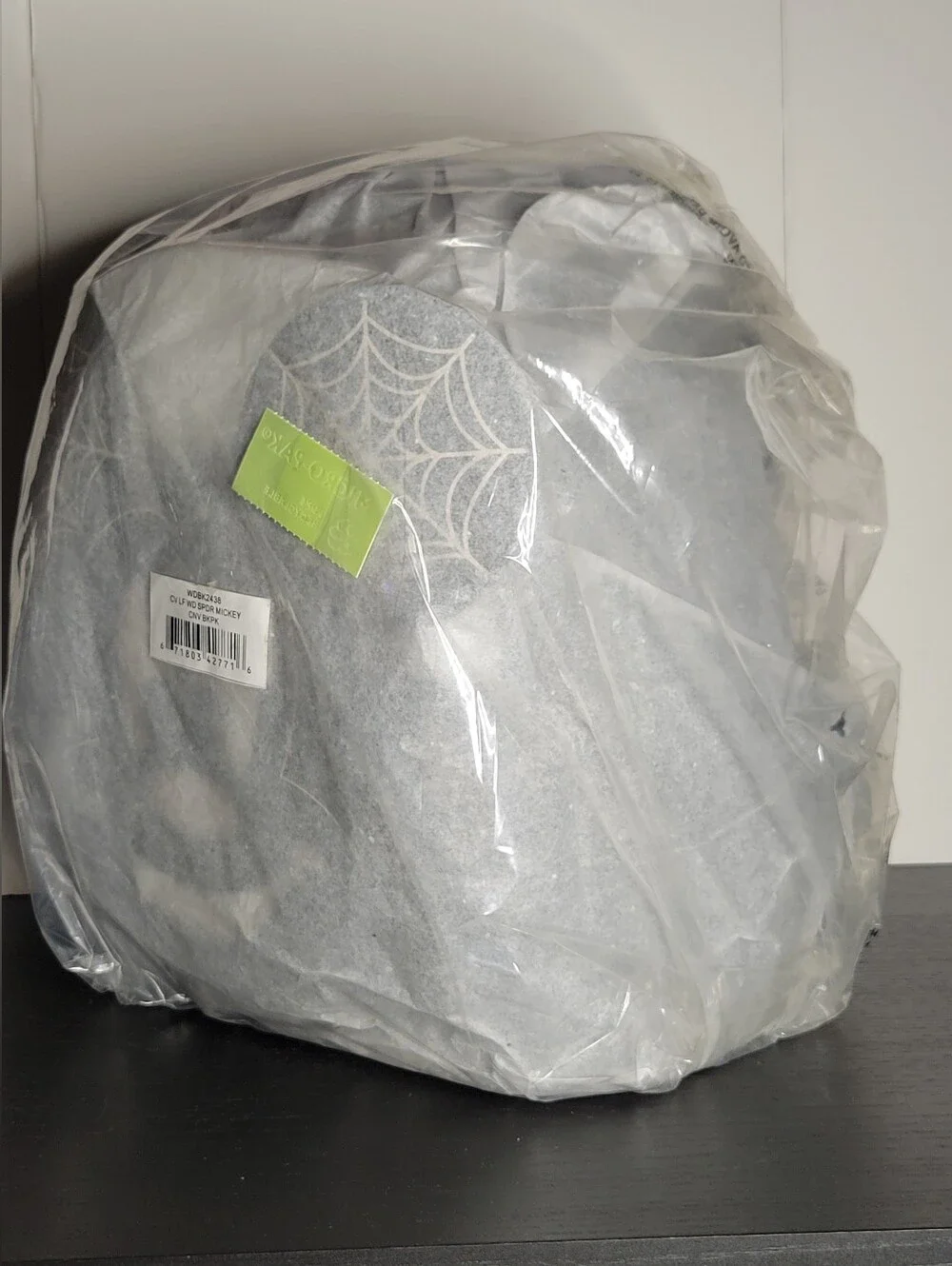 Loungefly Disney Mickey Spiderweb Glow Halloween Backpack NWT